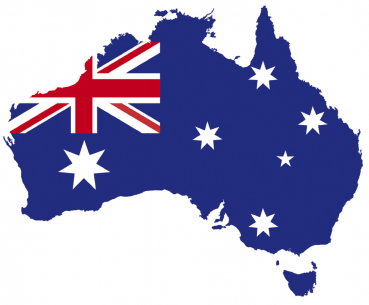 Aufkleber Australien